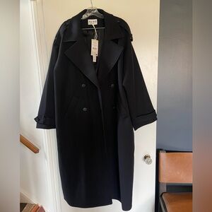 NA-KD Wool Blend Oversized Coat